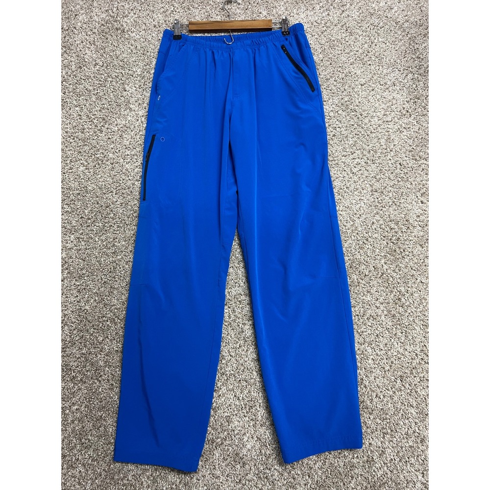Barco One Royal Blue Scrub Pants Medium Recycled Stretch 4-Pocket RN50681